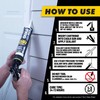 OSI Quad Max Window, Door and Siding Sealant, White, 9.5