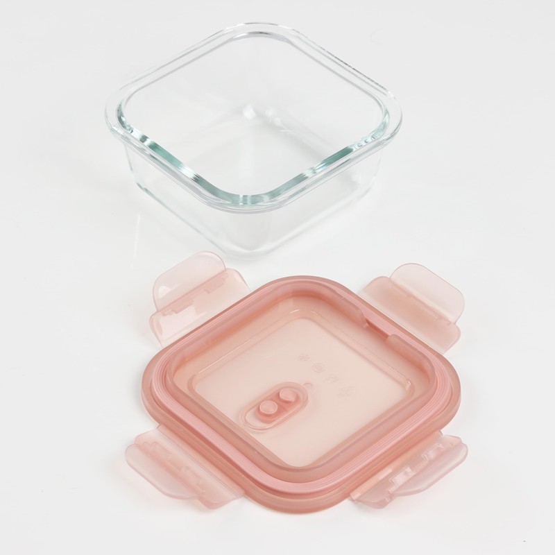 Pearl Metal HB-5957 Storage Container, Square, 9.4 fl oz (290