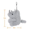 Apricot Lamb Cute Toys Plush Gray Rhino Stuffed Animal Soft