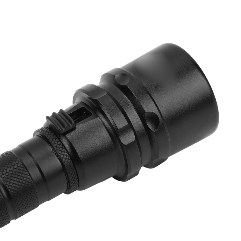 QS‑42 Diving Flashlight Underwater Diving Light 100m Depth Waterproof Torch