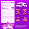 Yummy Tummies Low Sugar Fruit Snacks, 3g Sugar Per Pouch,