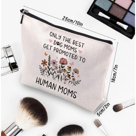 CEASQVAA New Mom Gifts for Women Makeup Bag, Pregnancy Gift for Expecting Mom, Mom to Be Gifts for 1st Time Mom, New Mommy Essentials Pregnancy Must Haves Makeup Cosmetic Bag Travel Pouch