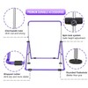 RINREA Gymnastic Bars for Kids with Adjustable Height, Folding Gymnastic
