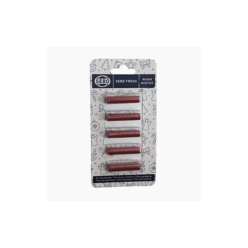 SEBO Fresh Warm Winter, Red, Pack of 5
