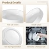 6PCS Ceramic Ramekins, 4.5 x 1.4 inch Creme Brulee Ramekins,