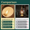 ALAMPEVER 12 Pack Chandelier Light Bulbs 100 Watt Equivalent, 800LM