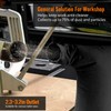 Table Saw Dust Collector Bag Compatible for Bosch/Dewalt/Ryobi/Craftsman/RIGID/Metabo/Kobalt/Skilsaw/Delta (10" Tablesaws