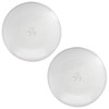2-Pack NTNT-A108 Microwave Glass Turntable Plate Replacement for Sharp NTNT-A036WRE0
