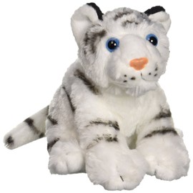 Wild Republic 10851 Plush Soft Toy White Tiger Cub Plush Toy Soft Toy, 20 cm
