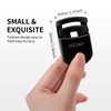 Docolor Eyelash Curler Portable Lash Curler with 1 Silicone Refill