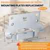 Zookpr 116791 Mounting Plates Replacement for IKEA Bed Frame Brackets