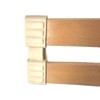 Soluko - Kit 4 Supporti ammortizzati porta doghe da 38mm