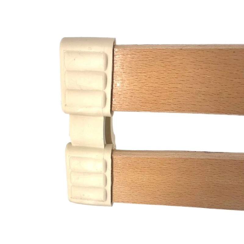 Soluko - Kit 4 Supporti ammortizzati porta doghe da 38mm