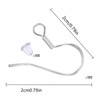 100 Pcs / 50 Pairs 925 Sterling Silver Earring Hooks,