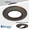 KnLnny Ware Oil Rubbed Bronze 4 Inch Led Recessed Lights