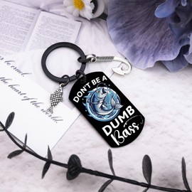 Cxulquvs Fishing Gifts for Men Cool Fish Keychain Funny Fishing Gift for Fishing Lovers Fathers Day Gift for Grandpa Dad Unique Gifts for Fisherman