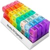 Monthly Pill Organizer 2 Times a Day, 30 Day One