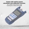 Optical Fiber Power Meter Optic Cable Tester ‑50~+26dbm with LED