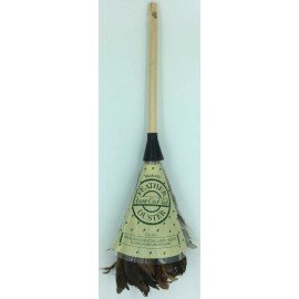 Texas Feathers Inc Asian Cock Tail Feather Duster Washable Wood Handle Blinds Furniture Plants 15"