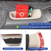 VLSDJ 4 Pieces Car Interior Door Storage Box Suitable for