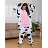 chuangminghangqi One Piece Pyjamas Women's Long Winter Onesie Animal Costume