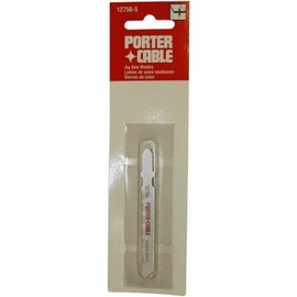 PORTER-CABLE 12756-5 3-Inch 24 TPI Metal Cutting Tang-Shank Jig Saw Blade (5-Pack)