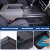for Hummer EV Accessories Lower Console Organizer Armrest Tray Set