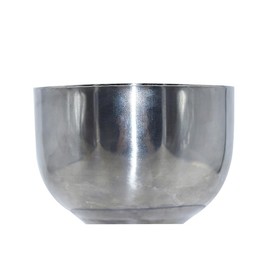 lasenersm 1 Piece Stainless Steel Shaving Soap Bowl Shaving Soap Mug Bowl Shaving Bowl Shaving Foam Bowl Shaving Cream Bowl For Men, 2.87 x 1.97 Inches, Silver