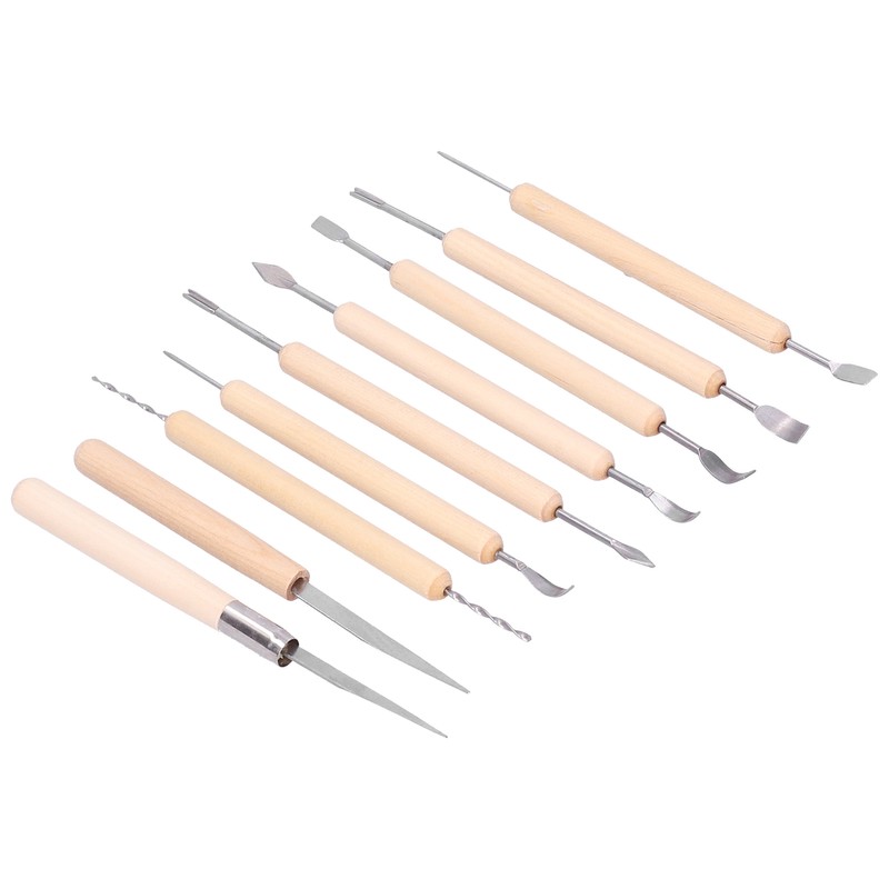 31Pcs Pottery Tools Set Soft Clay Sculpting Carving Trimming Knife