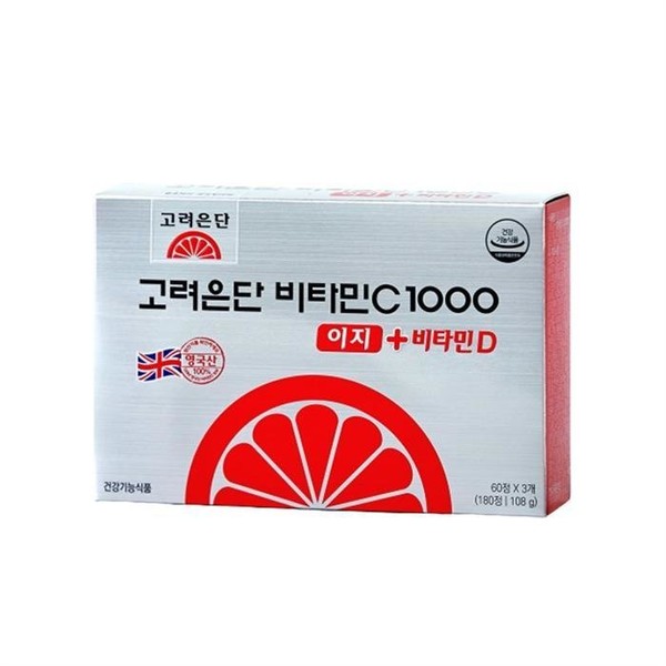 Korea Eundan Vitamin C 1000 Easy + Vitamin D 180