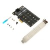 Adapter Card M.2 SATA to PCIE Dual Disk Array Card