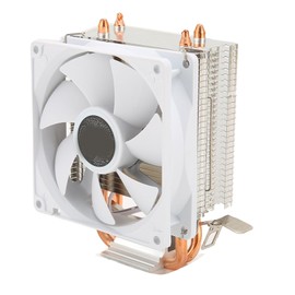 Dual Tower CPU Cooler, 9CM 2 Heat Pipes Computer CPU Cooling Fans, CPU Cooler for Intel775 1150 1151 1155 1156 1200 1700 1356 1366 for FM1 AM2 AM2+ AM3 for AMD3 AM4