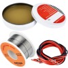 Accencyc Solder Core Wire and Rosin Paste Flux Kit 60-40