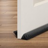CUQOO Under Door Draft Excluder in Black – 96 cm