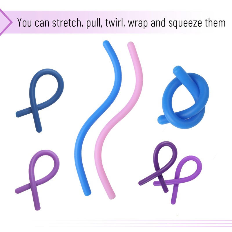 Mr. Pen- Monkey Noodles Fidget Toy, 9 Pack, Magic Castel