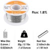 WYCTIN 60-40 Tin Lead Rosin Core Solder Wire for Electrical