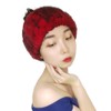 yUhe2018Cw Yu He Rabbit Fur Headband - Winter Knit Neck