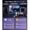 [Motorized] Single Din Touchscreen Car Stereo with Wireless Carplay Android