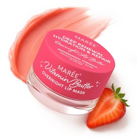 MAREE Lip Mask Overnight Lip Moisturizer For Very Dry Lips Hydrating Lip
