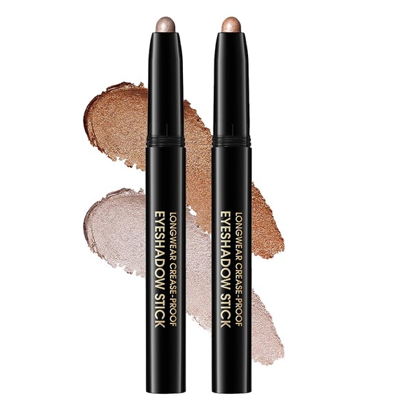 CHIFURE Eyeshadow Stick, Shimmer and Matte Cream Eye Shadow Brightener