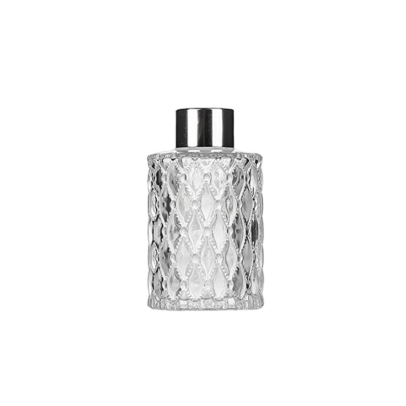 150ML/5oz Clear Glass Diffuser Jars Essential Oil Diffuser Bottle with