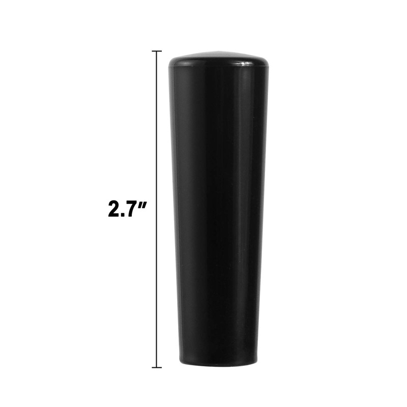 MRbrew 2 PCS Plastic Beer Tap Handle, Faucet Black Handle