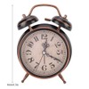 Boquite Old Fashioned Alarm Clock, Retro Mechanical Alarm Clock with