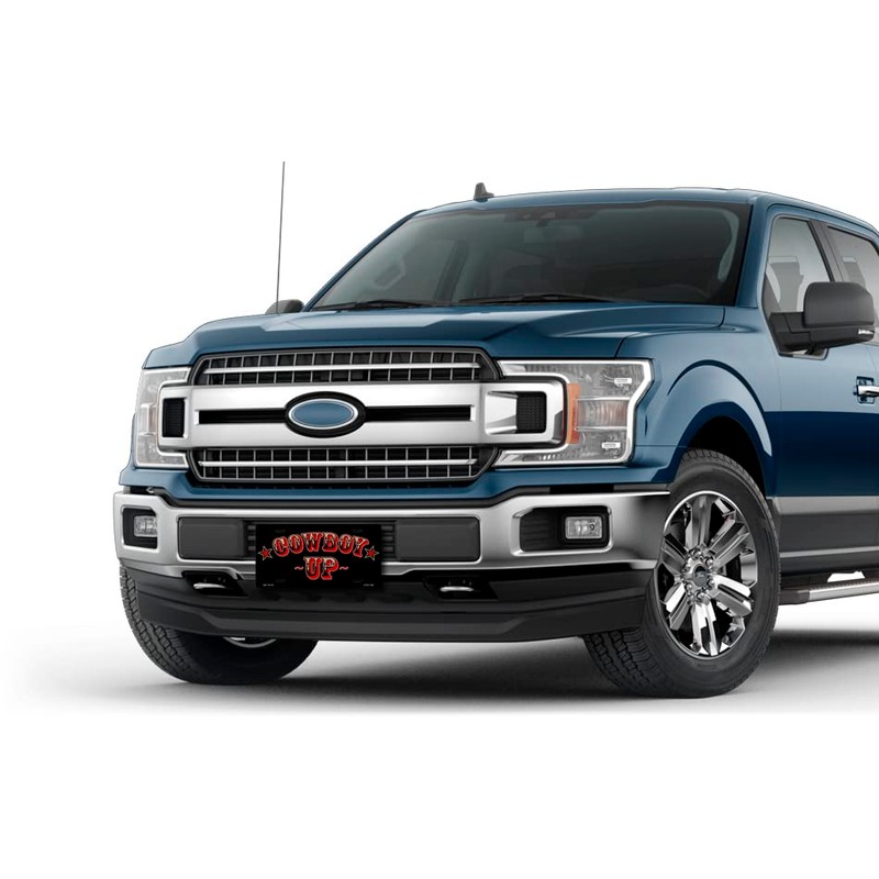 Cowboy Up License Plate