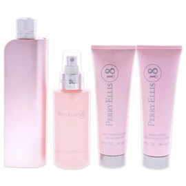 Perry Ellis 18 by Perry Ellis for Women - 4 Pc Gift Set