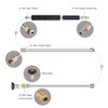 Selkie 120inch Stainless Steel Pressure Washer Extension Wand Power Washer