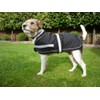 Petface Super Soft Waterproof Dog Coat, 45 cm, Black