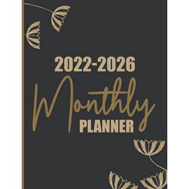 2022-2026 Monthly Planner: 5 Year Calendar Notebook - Appointment Schedule Organizer 2022-2026 - Year Goal, Birthday & Password Log - 60 Month Agenda ... Lists & Notes ( Beautiful Mandala Cover )