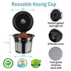 2 Reusable Keurg Cups & 300 Unbleached Keurg Coffee Pods