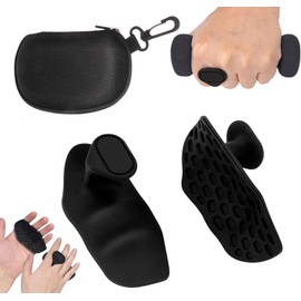 Ergonomic Weight Lifting Gloves for Men & Women - Anti-Slip Rubber Gym Grips with Wrist Wraps for Weightlifting, Deadlifts, Dumbbells, and Pull-Ups - Fingerless Design